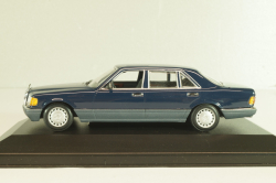 Mercedes-Benz 560 SEL (W126) 1989, dark blue, 430039302, Minichamps 1:43