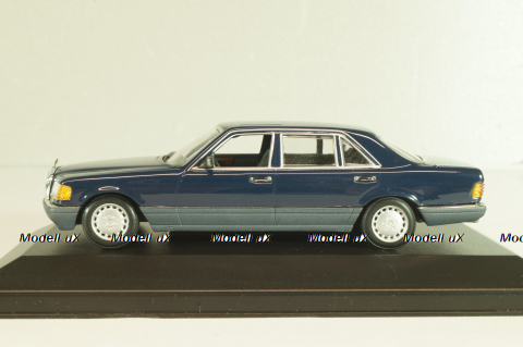 Mercedes-Benz 560 SEL (W126) 1989, dark blue, 430039302, Minichamps 1:43