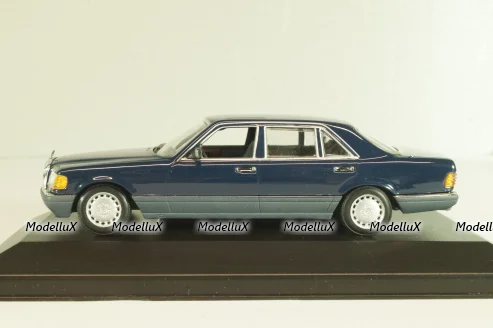 Mercedes-Benz 560 SEL (W126) 1989, dark blue, 430039302, Minichamps 1:43