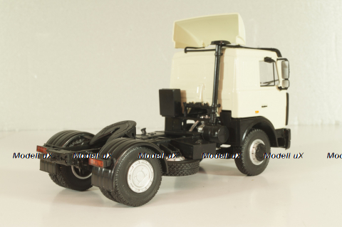 Маз-5432 тягач, белый, Легендарные Грузовики СССР №72, 1:43