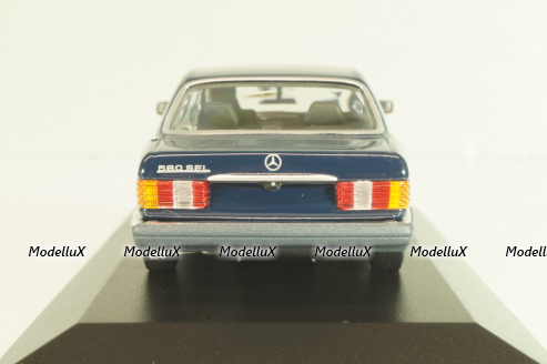 Mercedes-Benz 560 SEL (W126) 1989, dark blue, 430039302, Minichamps 1:43