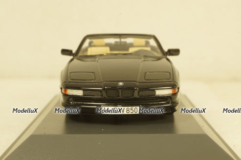 BMW 850 CI Convertible (E31) black, 450914900, Schuco Pro R 1:43
