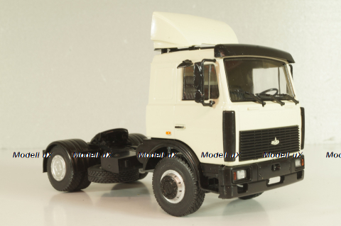 Маз-5432 тягач, белый, Легендарные Грузовики СССР №72, 1:43