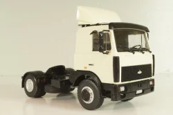 Маз-5432 тягач, белый, Легендарные Грузовики СССР №72, 1:43