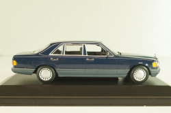 Mercedes-Benz 560 SEL (W126) 1989, dark blue, 430039302, Minichamps 1:43