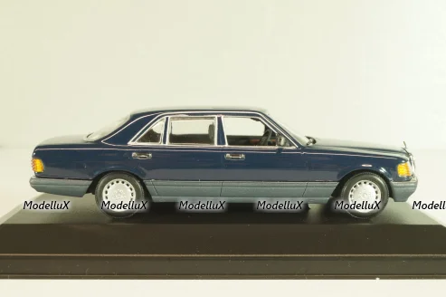 Mercedes-Benz 560 SEL (W126) 1989, dark blue, 430039302, Minichamps 1:43