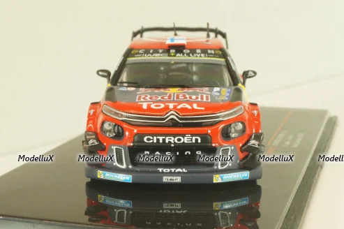 Citroen C3 WRC #4 Rally Sweden 2009, E.Lappi/J.Fern, RAM705, IXO 1:43
