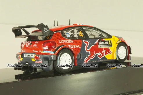 Citroen C3 WRC #4 Rally Sweden 2009, E.Lappi/J.Fern, RAM705, IXO 1:43