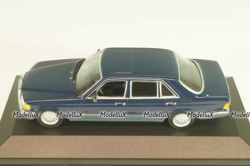 Mercedes-Benz 560 SEL (W126) 1989, dark blue, 430039302, Minichamps 1:43