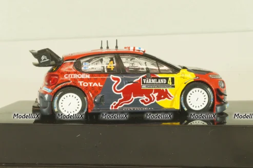 Citroen C3 WRC #4 Rally Sweden 2009, E.Lappi/J.Fern, RAM705, IXO 1:43
