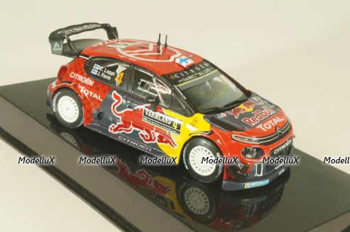 Citroen C3 WRC #4 Rally Sweden 2009, E.Lappi/J.Fern, RAM705, IXO 1:43