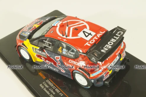 Citroen C3 WRC #4 Rally Sweden 2009, E.Lappi/J.Fern, RAM705, IXO 1:43