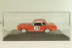 Mercedes-Benz 230 SL (W113) #39 Rally Spa-Sofia-Liege 1963, H. Bohringer, red, 430032280, Minichamps 1:43