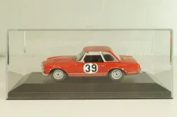 Mercedes-Benz 230 SL (W113) #39 Rally Spa-Sofia-Liege 1963, H. Bohringer, red, 430032280, Minichamps 1:43