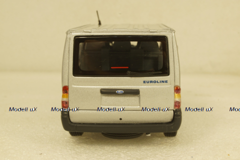 Ford Transit Bus 2000 silver, Minichamps 1:43
