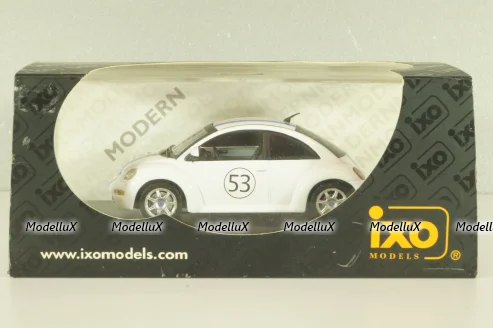 Volkswagen Beetle #53 edition, white, MOC015, IXO 1:43