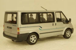 Ford Transit Bus 2000 silver, Minichamps 1:43