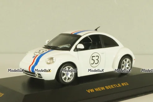 Volkswagen Beetle #53 edition, white, MOC015, IXO 1:43