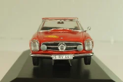 Mercedes-Benz 230 SL (W113) #39 Rally Spa-Sofia-Liege 1963, H. Bohringer, red, 430032280, Minichamps 1:43
