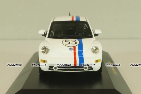 Volkswagen Beetle #53 edition, white, MOC015, IXO 1:43