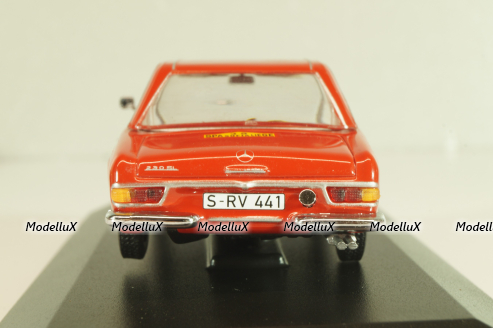 Mercedes-Benz 230 SL (W113) #39 Rally Spa-Sofia-Liege 1963, H. Bohringer, red, 430032280, Minichamps 1:43