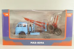 Маз-509А Лесовоз, 1978, Легендарные грузовики СССР №116, 1:43