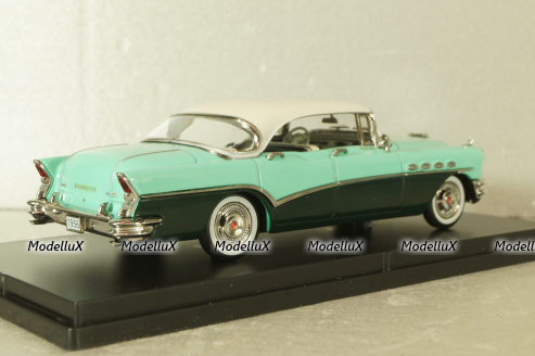 Buick Roadmaster Riviera hardtop, 4 doors, green/white, GFCC 1:43