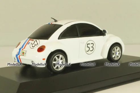 Volkswagen Beetle #53 edition, white, MOC015, IXO 1:43