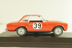 Mercedes-Benz 230 SL (W113) #39 Rally Spa-Sofia-Liege 1963, H. Bohringer, red, 430032280, Minichamps 1:43