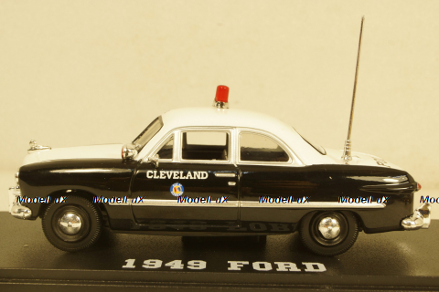 Ford 49 Cleveland Police 1949, 86635, Greenlight 1:43