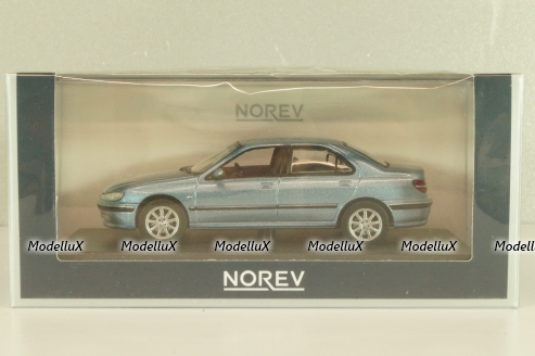 Peugeot 406 2002, blue, 474621, Norev 1:43