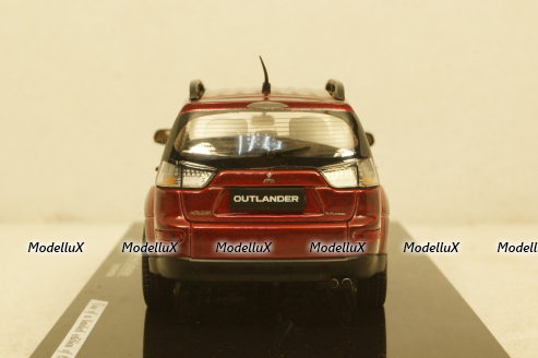 Mitsubishi Outlander  red, Vitesse 1:43