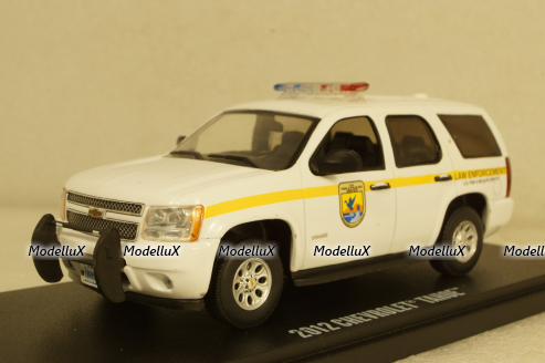 Chevrolet Tahoe 2012, U.S. Fish & Wildlife Service Law Enforcement, 86190, Greenlight 1:43