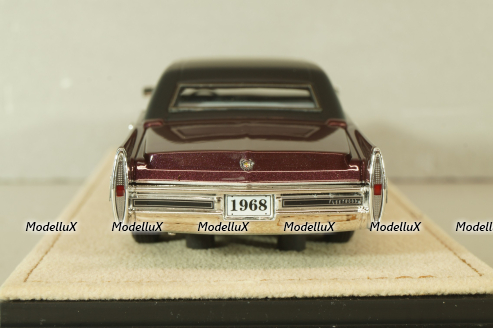 Cadillac Fleetwood Series 75 Limousine 1968, madeira plum metallic , STM68103, Stamp models 1:43 