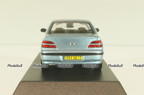 Peugeot 406 2002, blue, 474621, Norev 1:43