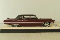 Cadillac Fleetwood Series 75 Limousine 1968, madeira plum metallic , STM68103, Stamp models 1:43 