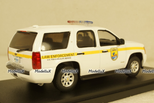 Chevrolet Tahoe 2012, U.S. Fish & Wildlife Service Law Enforcement, 86190, Greenlight 1:43