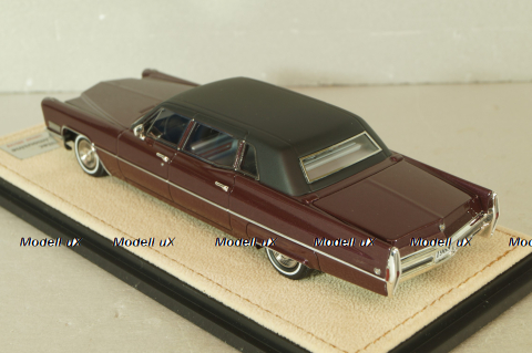 Cadillac Fleetwood Series 75 Limousine 1968, madeira plum metallic , STM68103, Stamp models 1:43 