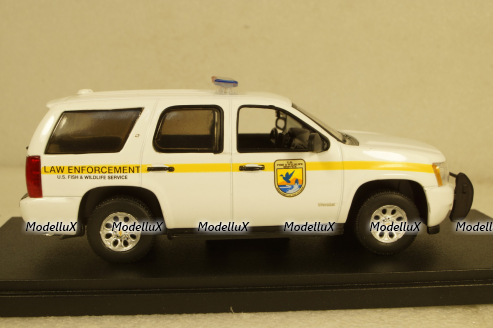 Chevrolet Tahoe 2012, U.S. Fish & Wildlife Service Law Enforcement, 86190, Greenlight 1:43