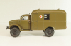 АС-3 (63) санитарный автобус на шасси ГАЗ-63Е, Легендарные грузовики СССР №103 1:43