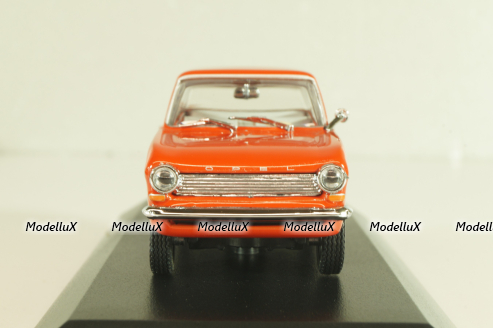 Opel Kadett A 1962, red, 430043002, Minichamps 1:43