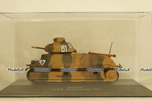 Somua S-35 1ère DLM Quesnoy France 1940, Altaya 1:43