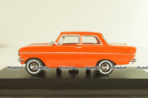 Opel Kadett A 1962, red, 430043002, Minichamps 1:43