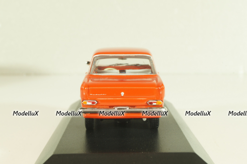 Opel Kadett A 1962, red, 430043002, Minichamps 1:43