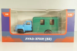 Луаз-37031 автомастерская на шасси Газ-52-01, 1975, Легендарные грузовики СССР №119, 1:43