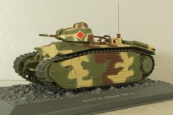 Char B1 bis Франция 1944., Танки, легенды отечественной бронетехники №15, TLOB15, Deagostini 1:43 Трещина на блистере!