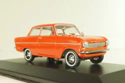 Opel Kadett A 1962, red, 430043002, Minichamps 1:43