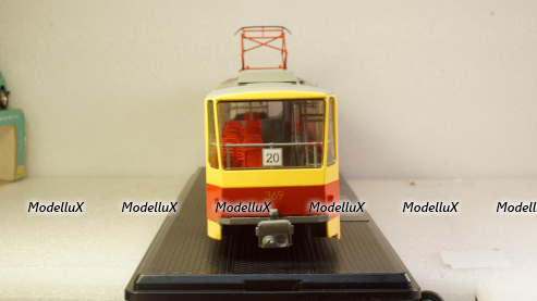 Трамвай Tatra-T6B5, SSM4057, SSM 1:43 Уценка!