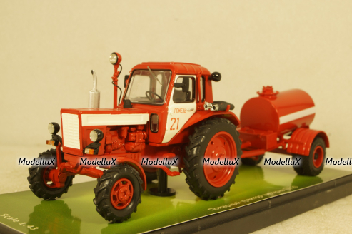 МТЗ-50 «Беларусь»  с прицепом цистерной ТЦ-20, TruckTyr 1:43