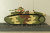 Char B1 bis Франция 1944., Танки, легенды отечественной бронетехники №15, TLOB15, Deagostini 1:43